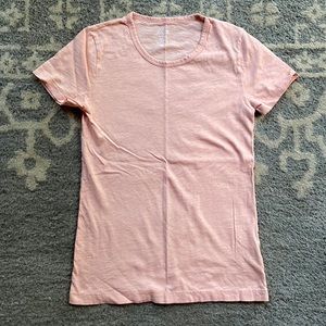 JCrew peach crewneck tee size XS